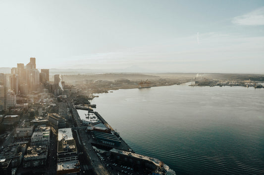 Seattle view from above