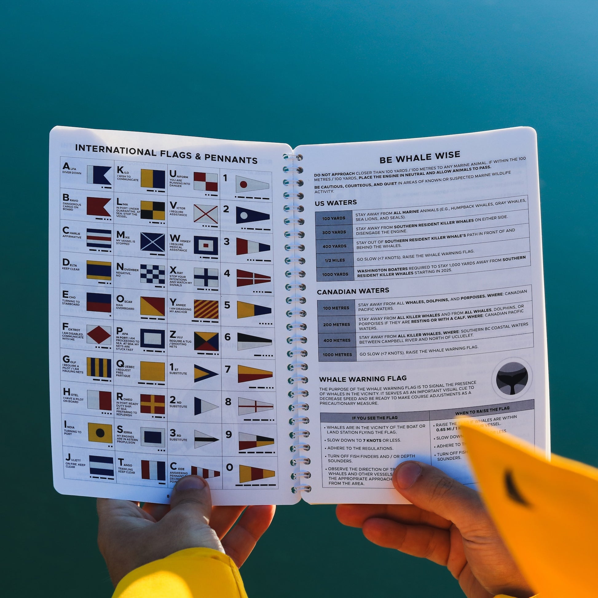 Photo: A reference guide in waterproof All-weather Logbook (A5 Format)