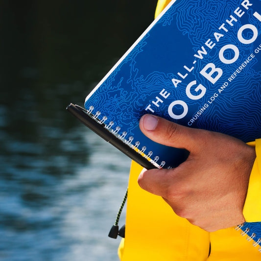 All-weather pen with All-weather sailing log