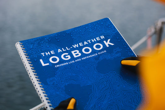 Photo: Waterproof Cover of the All-weather Logbook by Backstay
