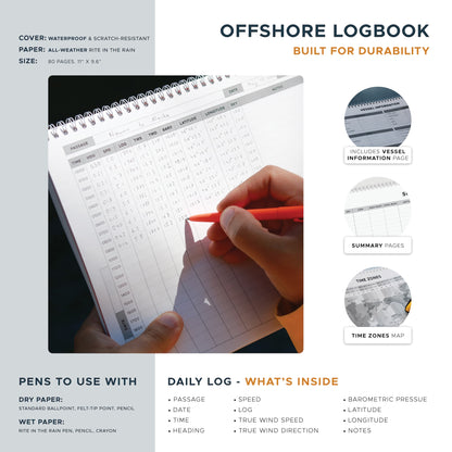 Backstay Offshore Logbook - Daily Log