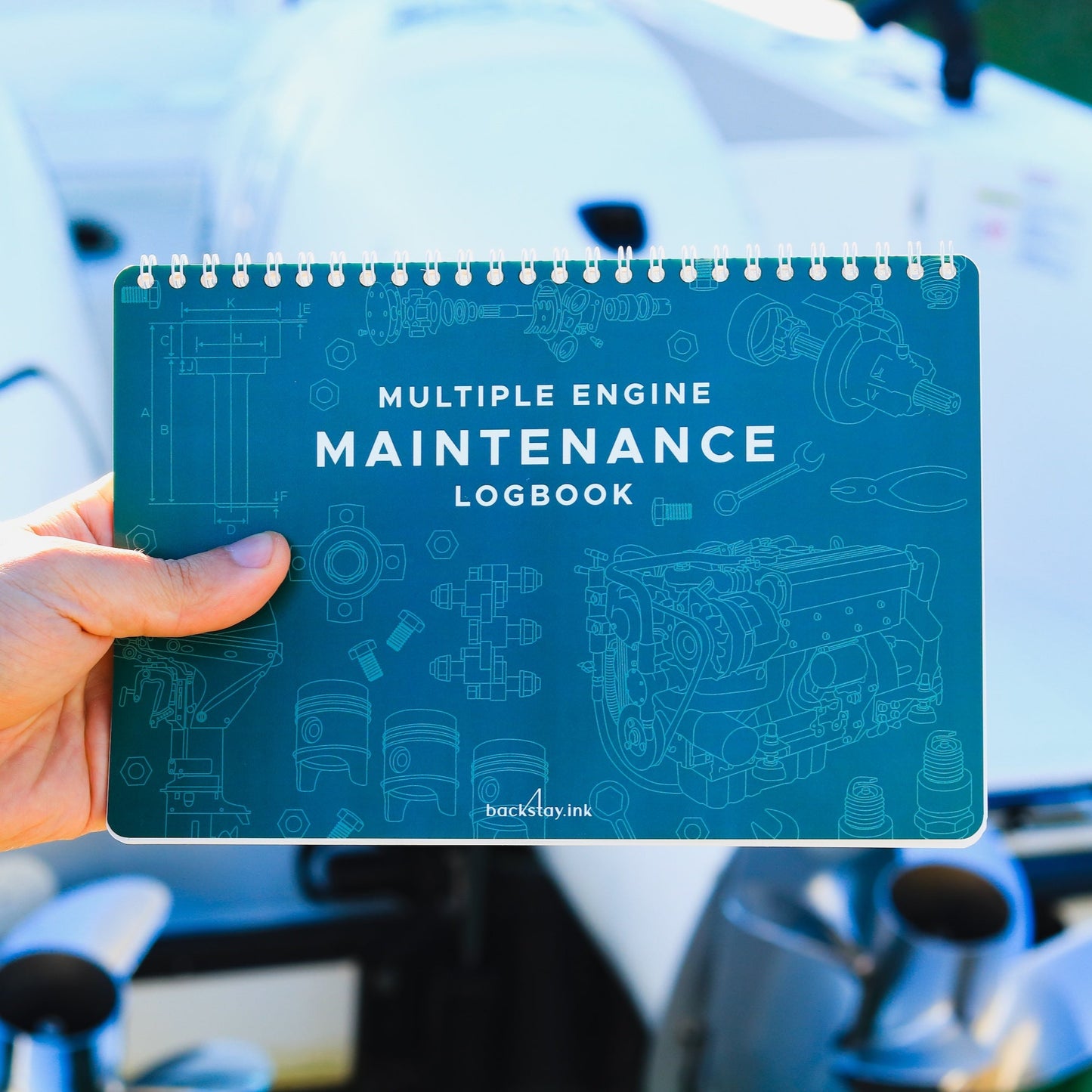 Multiple Engine Maintenance Logbook