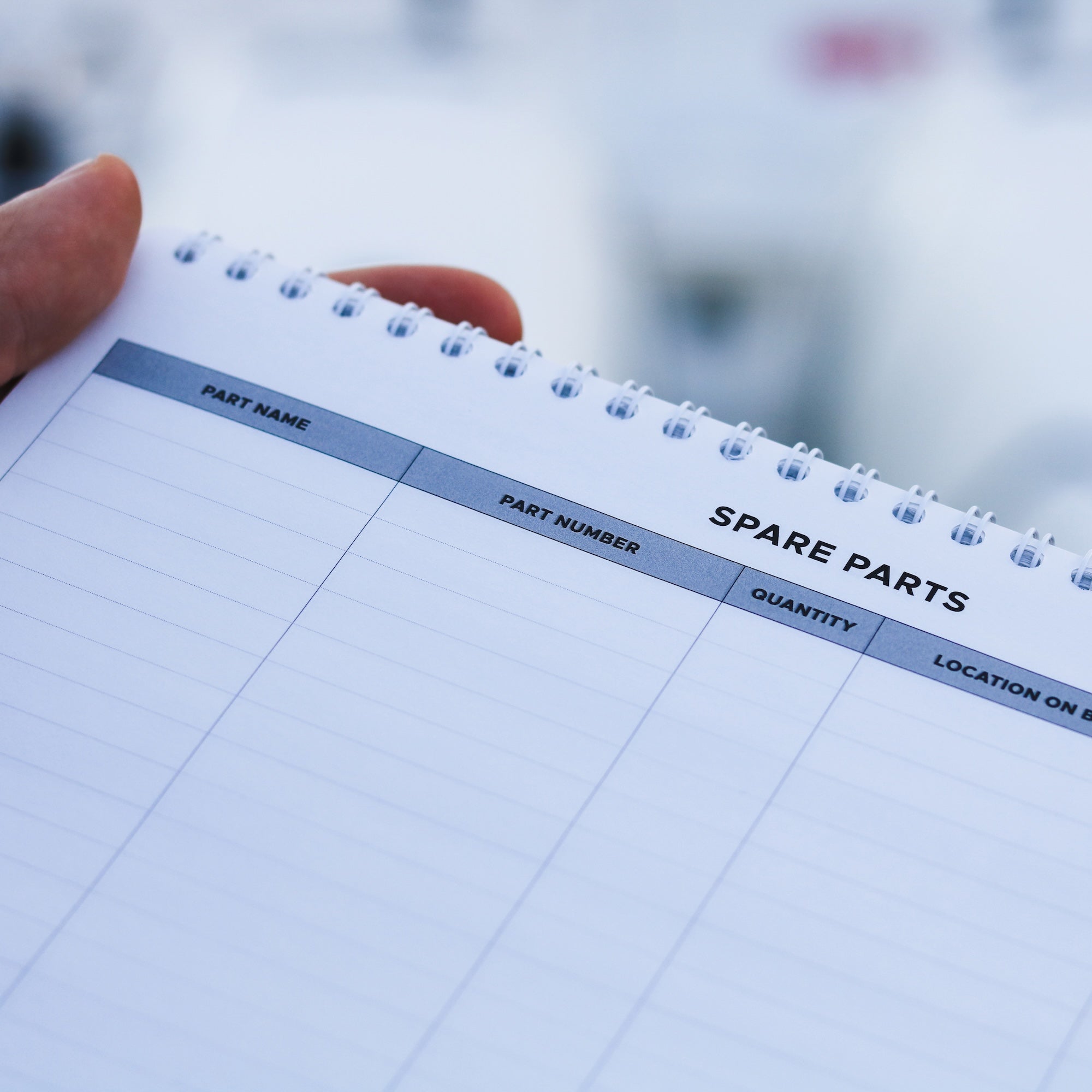 Waterproof Multiple Engine Marine Logbook | Track Repairs, Fuel & Service
