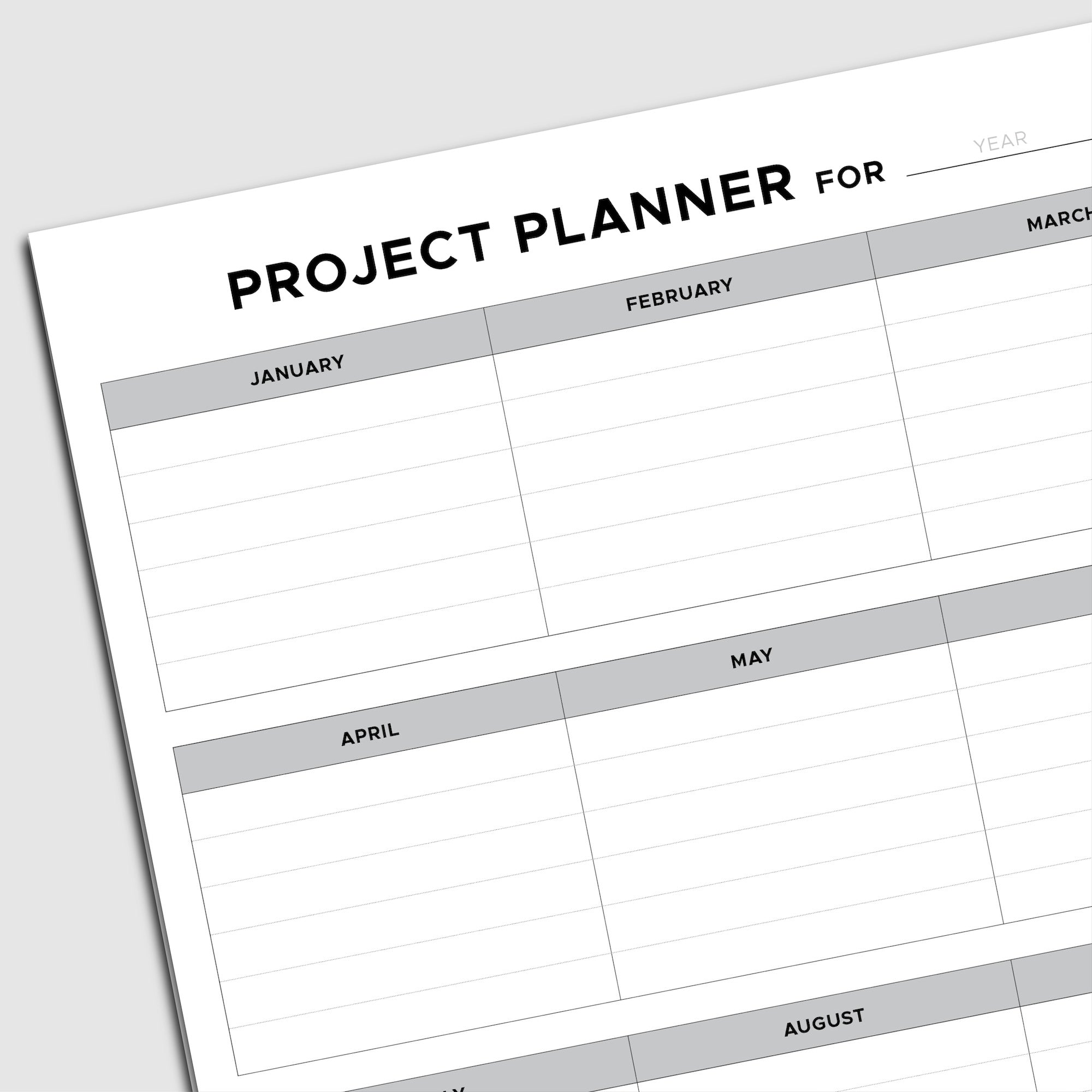 Photo: All-weather Logbook Big - Project Planner