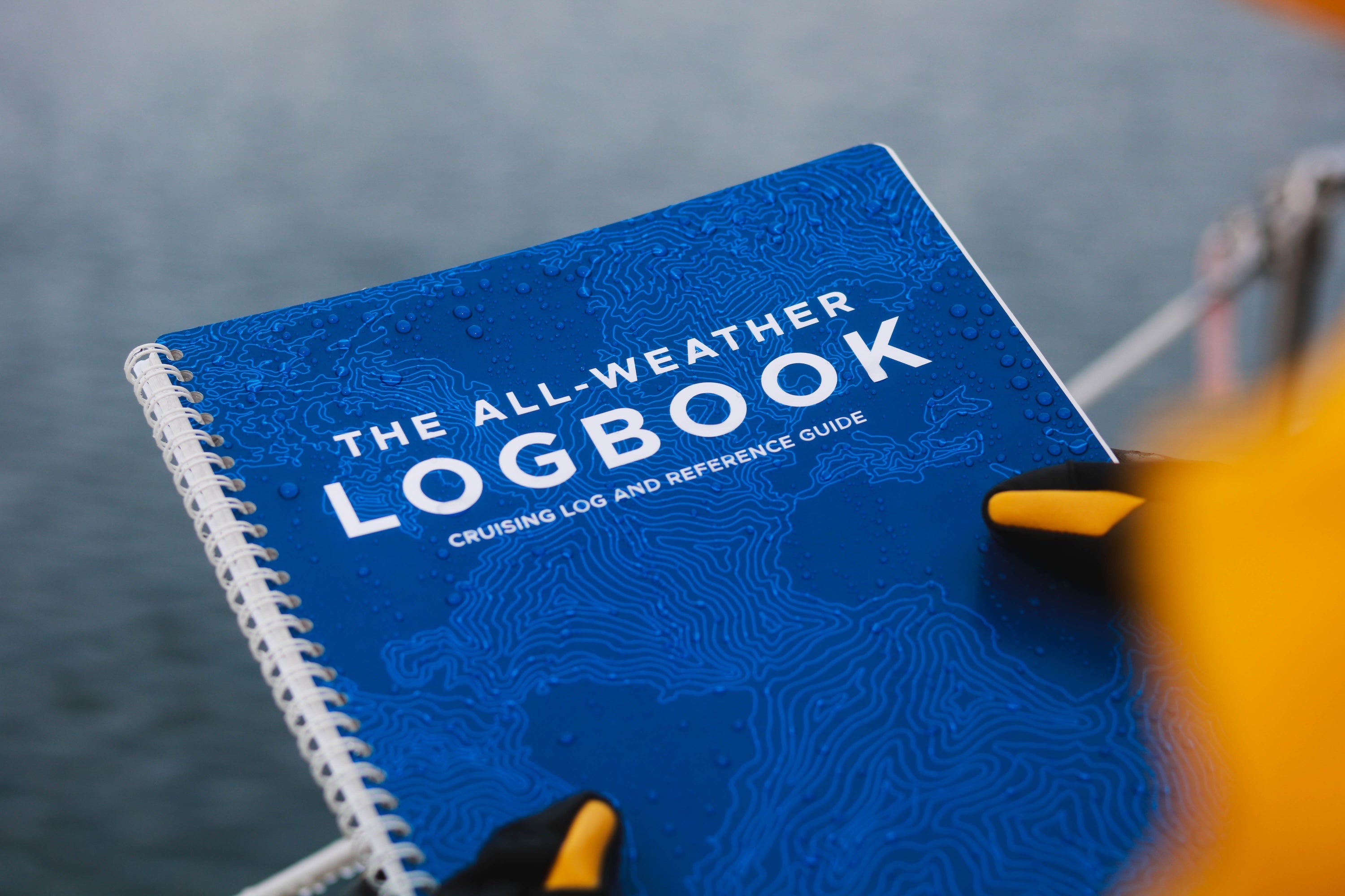 Photo: All-weather sailing logbook cover