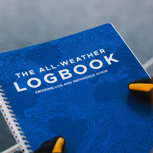 Photo: All-weather sailing logbook with waterproof cover