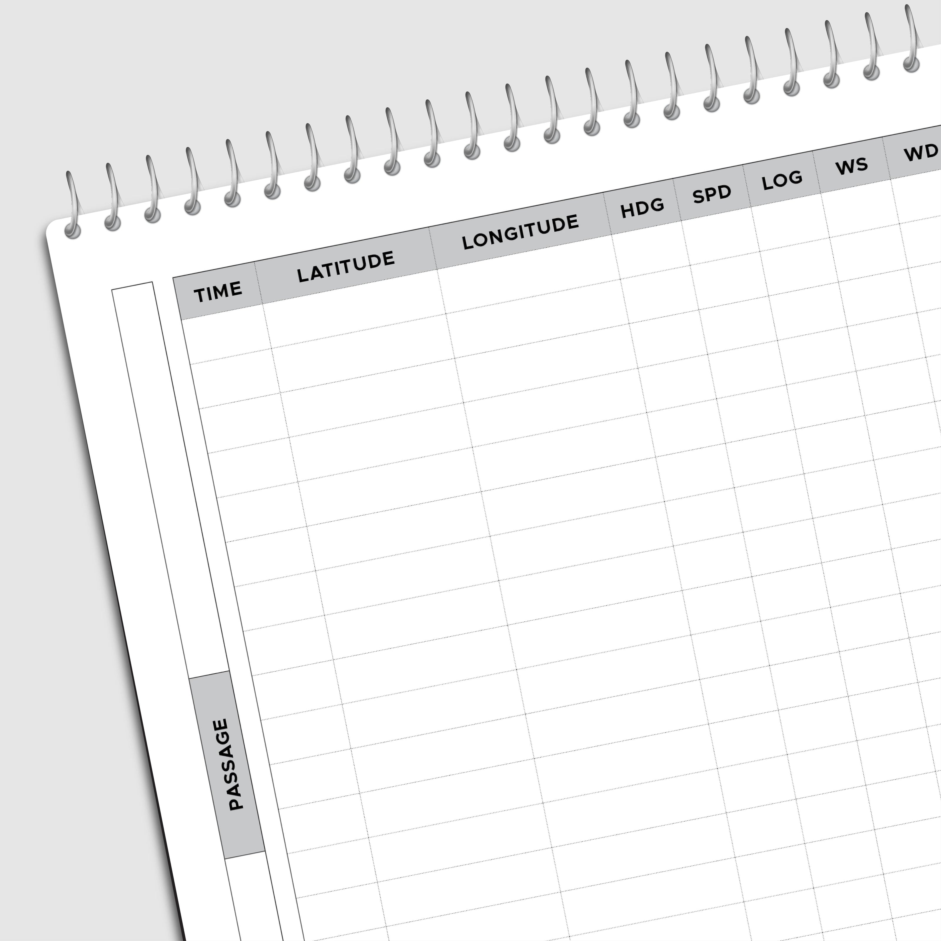 Offshore Logbook Sailing Log
