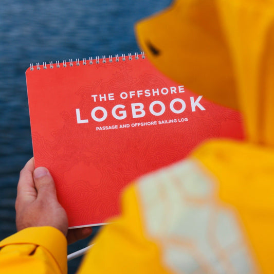 Photo: Offshore sailing logbook waterproof cover