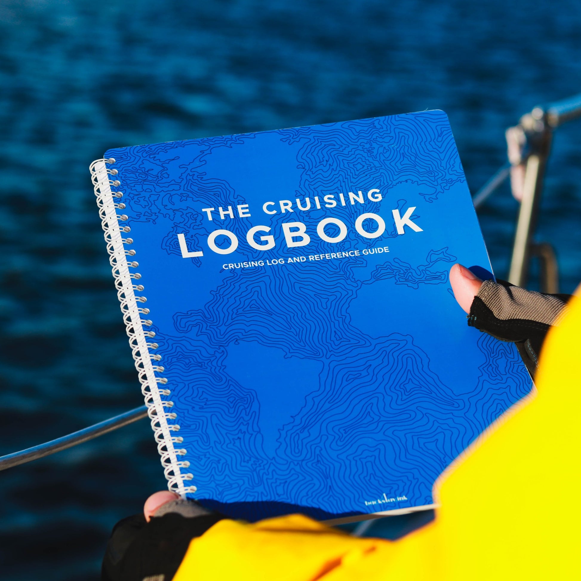 Photo: Sailing logbook with waterproof cover