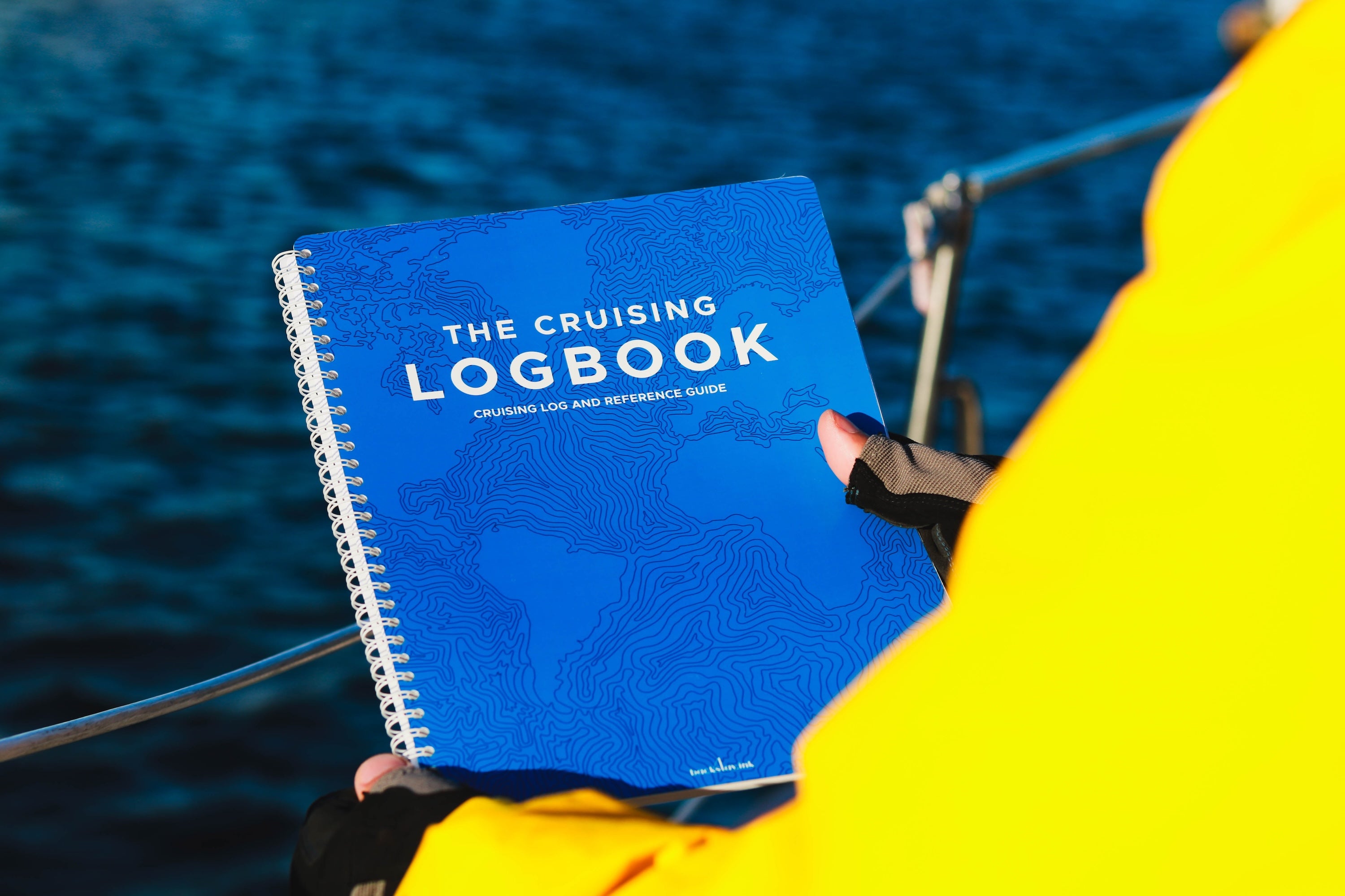 Photo: Cover of the cruising logbook